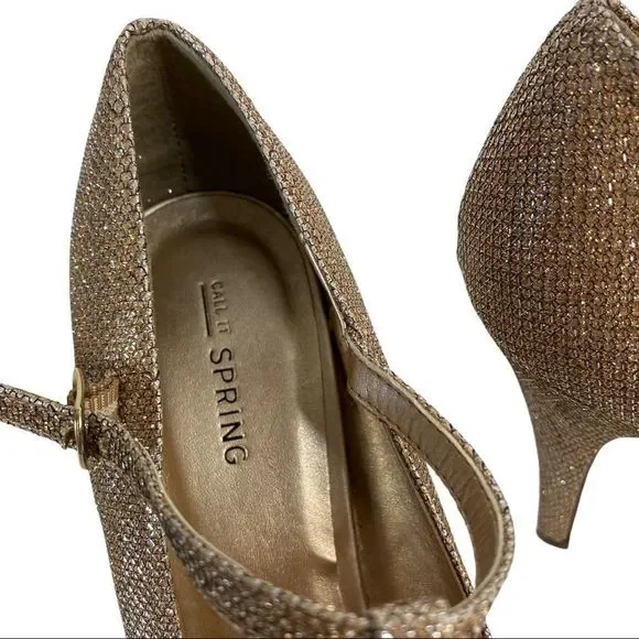 Call it Spring Sparkly Platform Pump - Picture 9 of 14